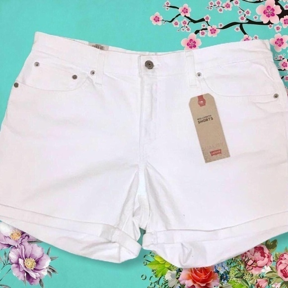 Levi's Mid Length Shorts | SZ 18 W34 - Picture 2 of 5